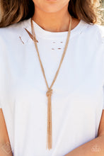 Load image into Gallery viewer, KNOT All There - Gold Necklace