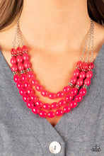 Load image into Gallery viewer, Coastal Cruise - Pink Necklace