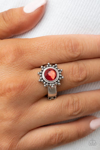 Expect Sunshine and REIGN - Red Dainty Ring