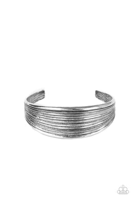 Off The Cuff Couture - Silver Cuff Bracelet