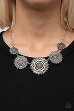 Load image into Gallery viewer, Marigold Meadows - Orange Necklace