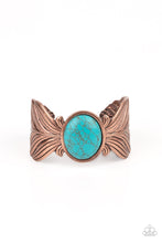 Load image into Gallery viewer, Born to Soar - Copper Cuff Bracelet