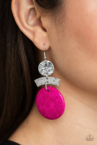 Diva Of My Domain - Pink Earrings