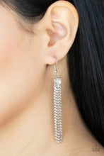 Load image into Gallery viewer, Drop-Dead Dainty - White Earrings