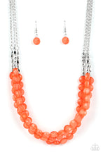 Load image into Gallery viewer, Pacific Picnic - Orange Necklace