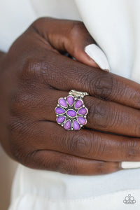 Stone Gardenia - Purple Ring