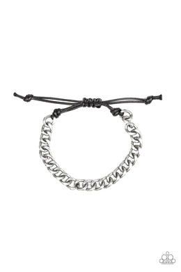 Blitz - Silver Sliding Knot Bracelet