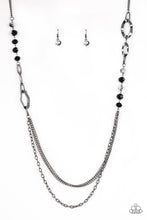 Load image into Gallery viewer, Modern Girl Glam - Black Gunmetal Necklace