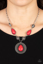 Load image into Gallery viewer, Saguaro Soul Trek - Red Necklace