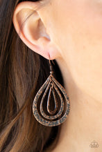 Load image into Gallery viewer, Plains Pathfinder - Copper Earrings