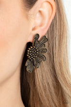 Load image into Gallery viewer, Farmstead Meadow - Brass Post Earrings