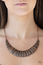 Load image into Gallery viewer, Metallic Mechanics - Copper Necklace