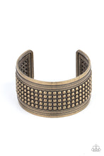 Load image into Gallery viewer, Bronco Bust - Brass Cuff Bracelet