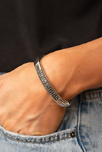 Load image into Gallery viewer, Chart-Topping Twinkle - Silver Hinged Bracelet