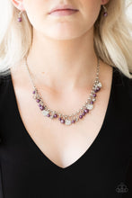 Load image into Gallery viewer, Coastal Cache - Purple Necklace