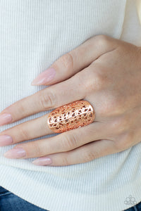 Full Out Frill - Copper Ring