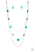 Load image into Gallery viewer, Barefoot and Beachbound - Blue Necklace