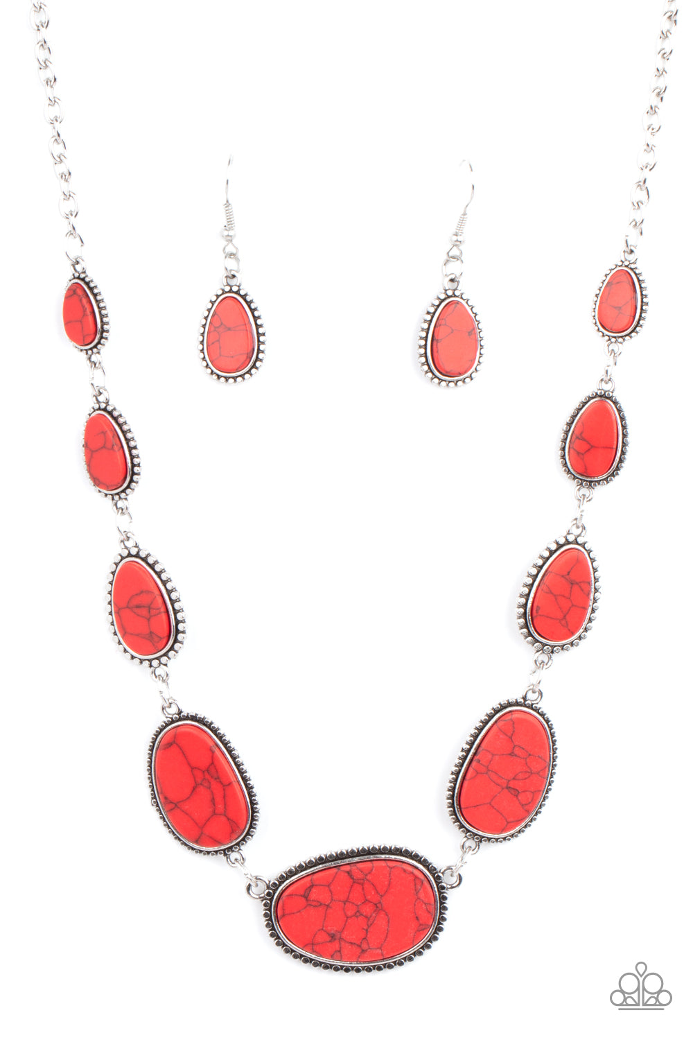 Elemental Eden - Red Necklace