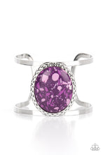 Load image into Gallery viewer, Tantalizingly Terrazzo - Purple Cuff Bracelet