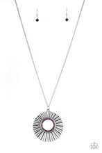 Load image into Gallery viewer, Chicly Centered - Purple Necklace