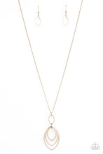 Load image into Gallery viewer, Dizzying Definition - Gold Necklace