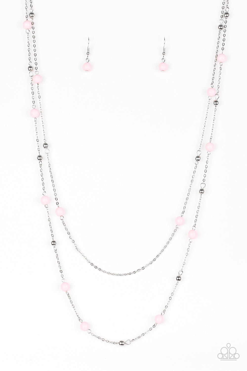 Beach Party Pageant - Pink Necklace