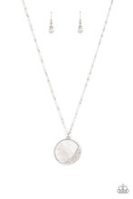 Load image into Gallery viewer, Oceanic Eclipse - White Necklace