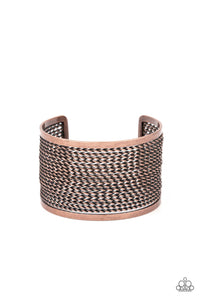 Stacked Sensation - Copper Bracelet