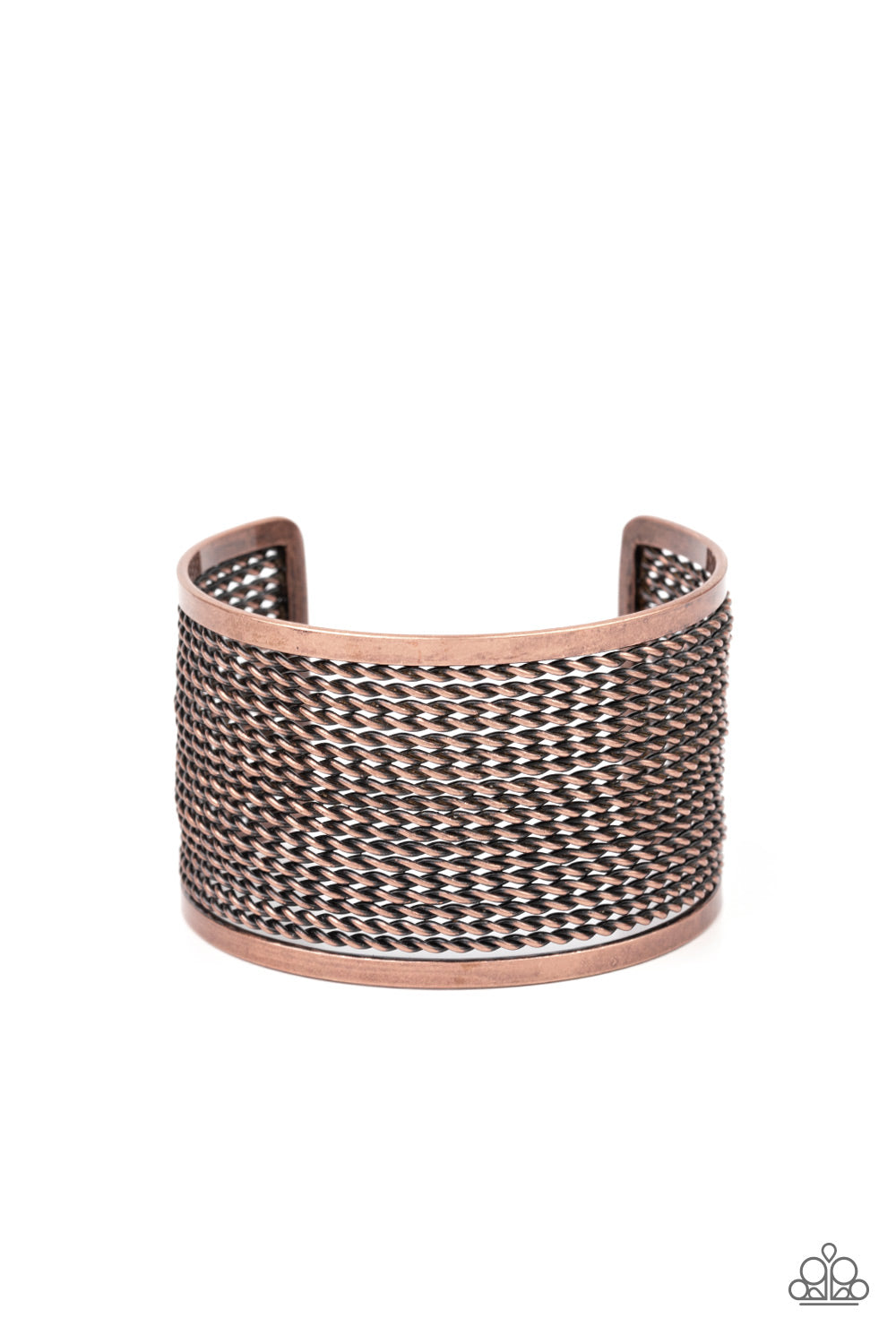 Stacked Sensation - Copper Bracelet