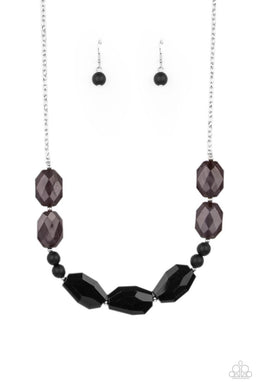 Melrose Melody - Black Necklace