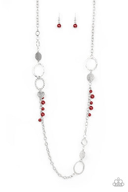 Unapologetic Flirt - Red Necklace