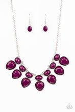 Load image into Gallery viewer, Modern Masquerade - Purple Necklace