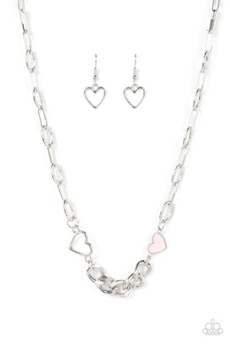 Little Charmer - Pink Necklace