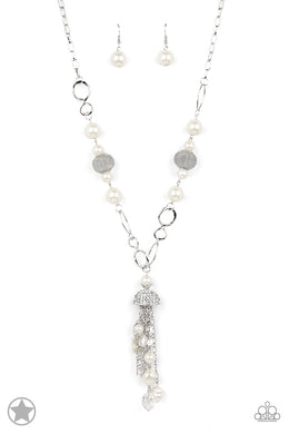 Designated Diva - White Necklace