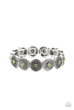 Load image into Gallery viewer, Colorfully Celestial - Green Stretchy Bracelet