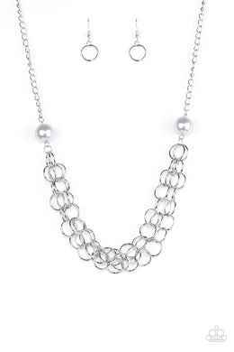 Daring Diva - Silver Necklace