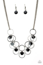 Load image into Gallery viewer, Ask and You SHELL Receive - Black Gunmetal Necklace