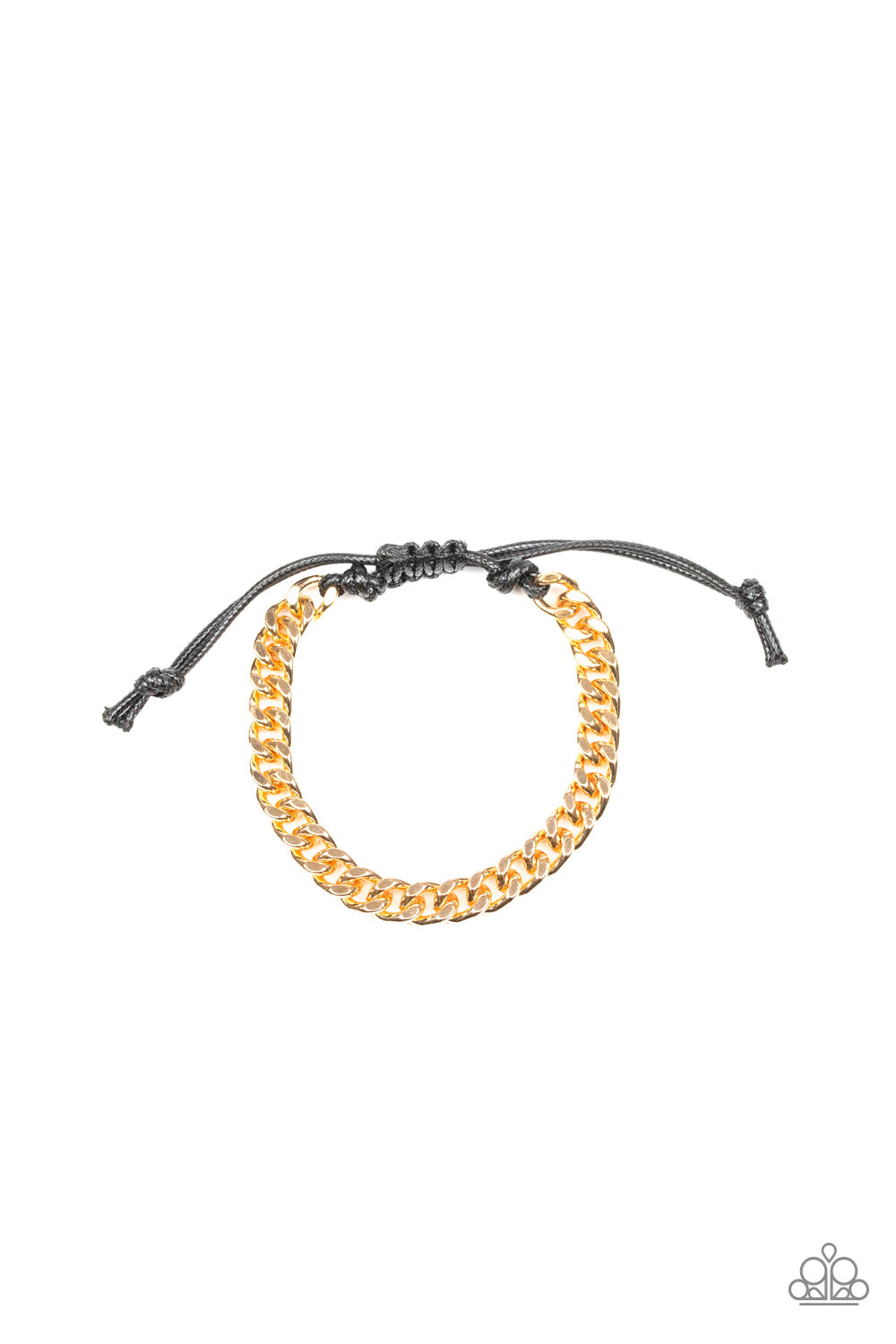 Throwdown - Gold Sliding Knot Bracelet