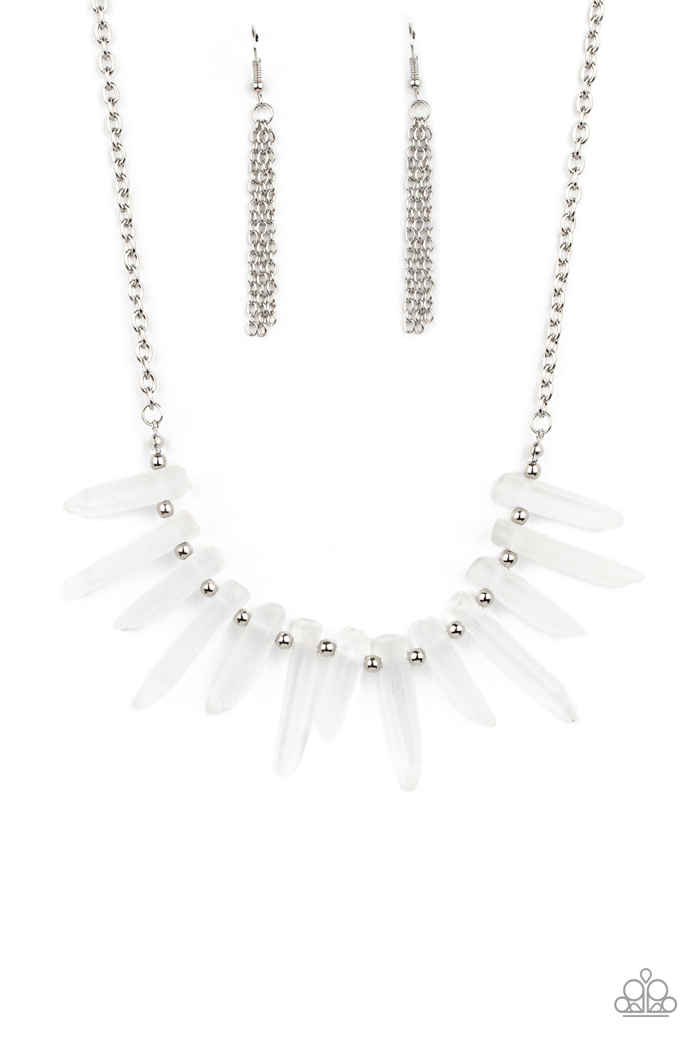 Ice Age Intensity - White Necklace