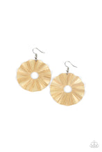 Load image into Gallery viewer, Fan the Breeze - Brown Earrings