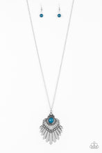 Load image into Gallery viewer, Inde-PENDANT Idol - Blue Necklace