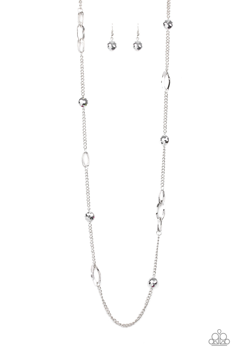 Duchess Dazzle - Silver Necklace