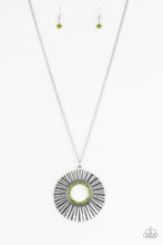 Load image into Gallery viewer, Chicly Centered - Green Necklace