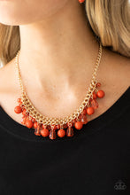 Load image into Gallery viewer, Tour de Trendsetter - Orange Necklace