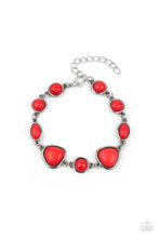 Load image into Gallery viewer, Eco-Friendly Fashionista - Red Bracelet