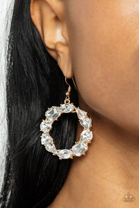 GLOWING in Circles - Gold Earrings