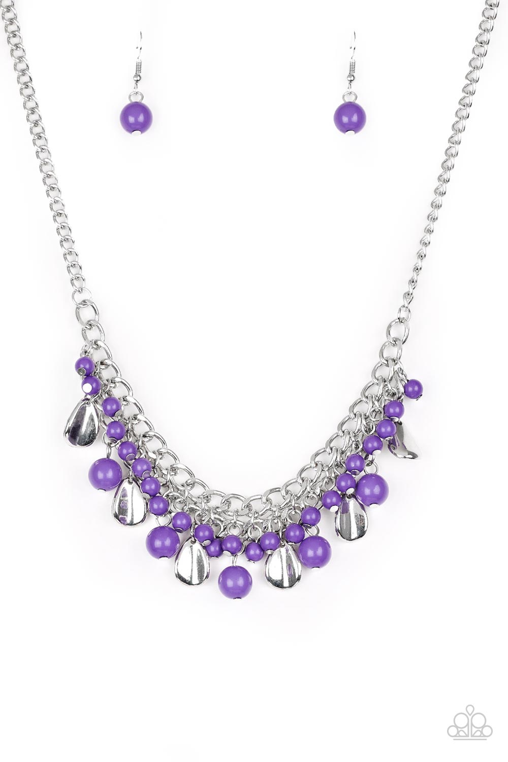 Summer Showdown - Purple Necklace