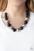 Load image into Gallery viewer, Floral Fusion - Black Necklace