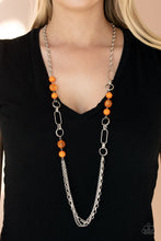 Load image into Gallery viewer, POP-ular Opinion - Orange Necklace