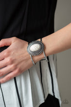 Load image into Gallery viewer, Extra EMPRESS-ive - White Cuff Bracelet